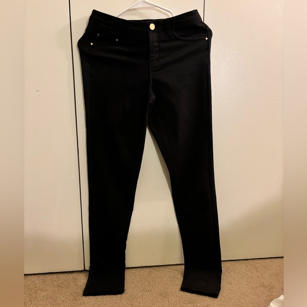 Black straight leg jeans Size S